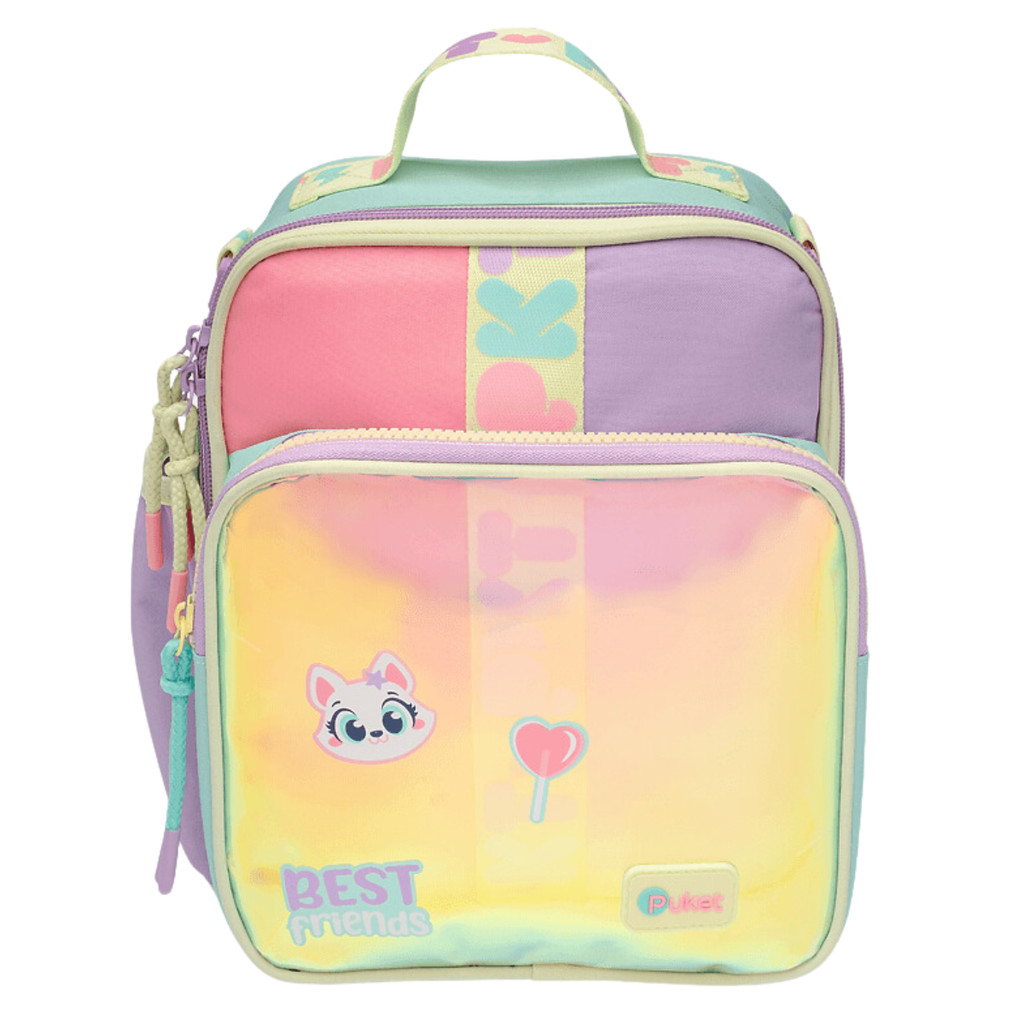 Lancheira térmica infantil com Gel Color Block Me