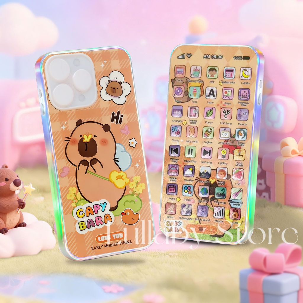 Brinquedo de Celular Infantil Musical aprendizagem