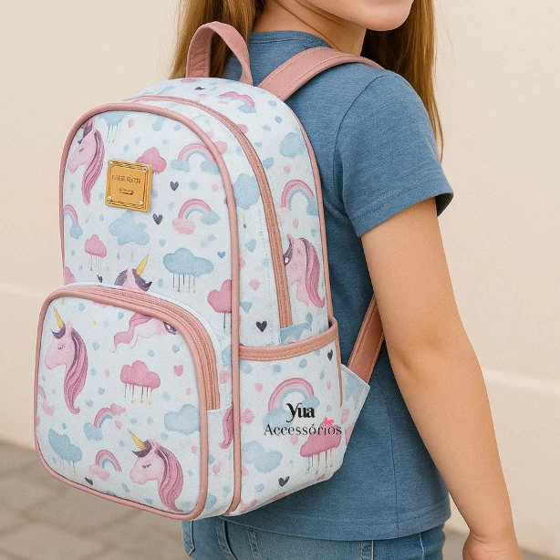 Mochila Infantil escolar e maternidade Impermeáve