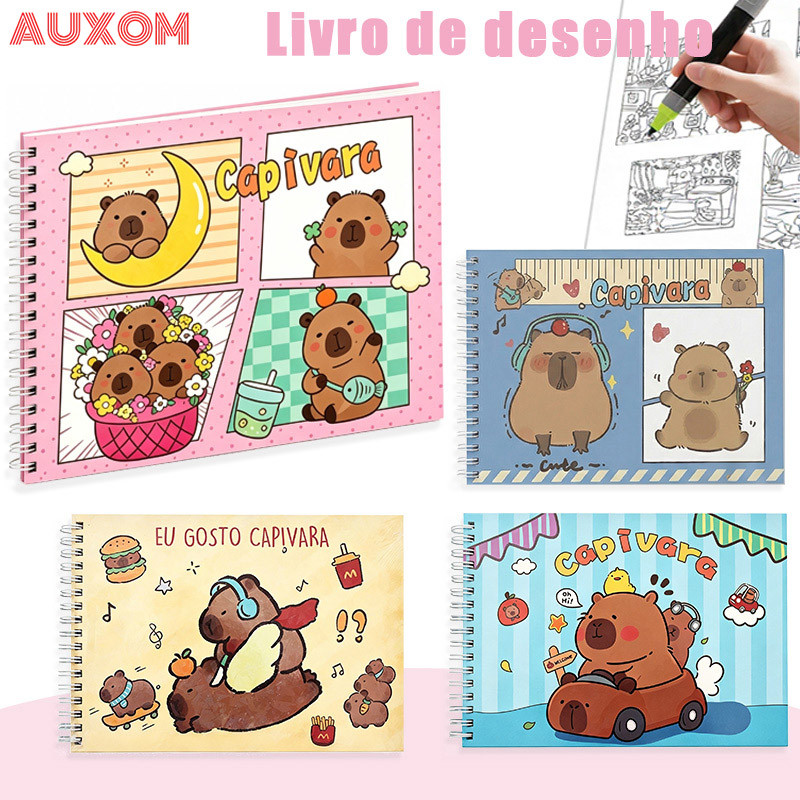 Livro de Colorir Artistico com 50 Folhas para Cria