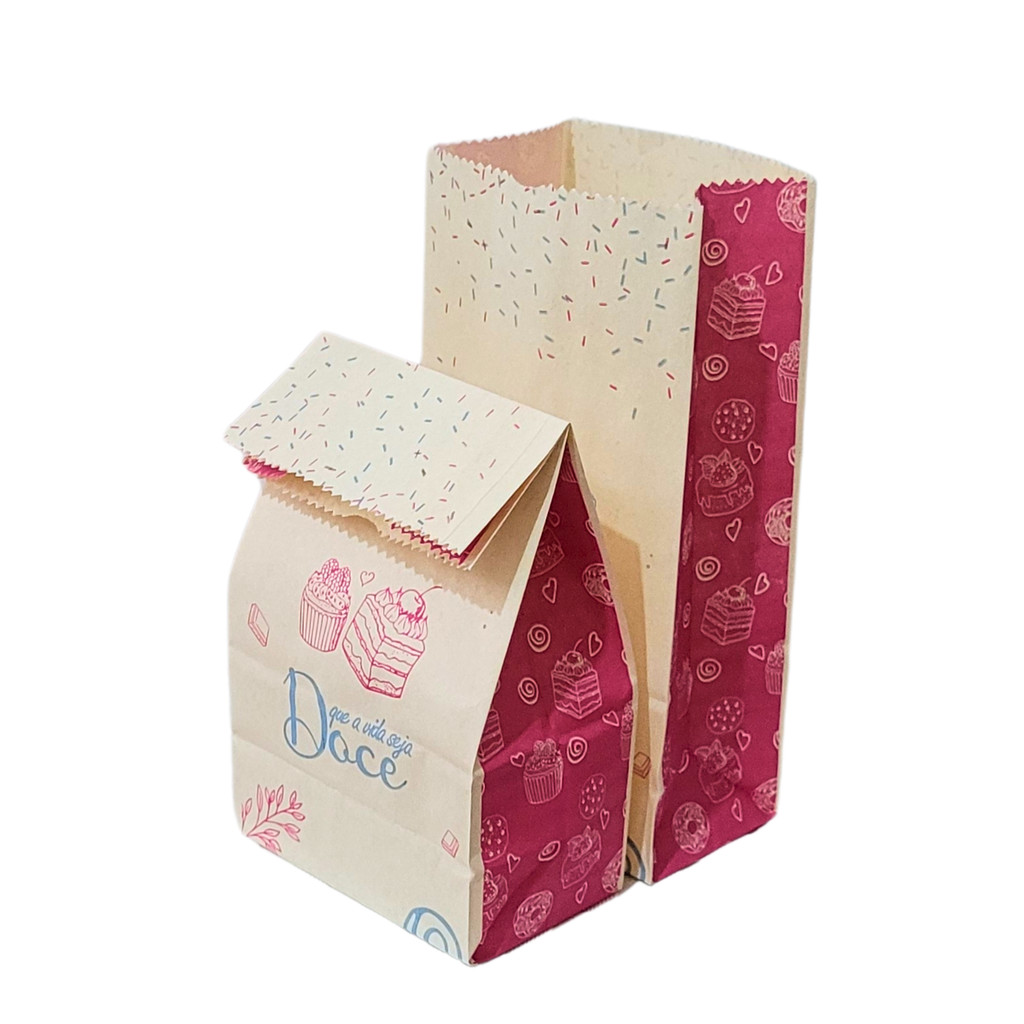 Saco de Papel Kraft Delivery Variação Quant. e T