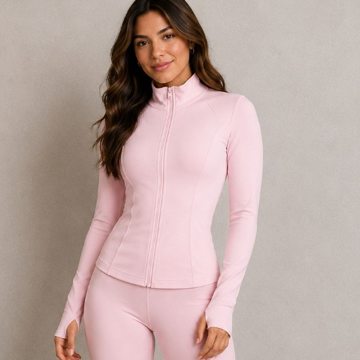 Casaco Feminino Blusa Esportiva  Corrida, Academia