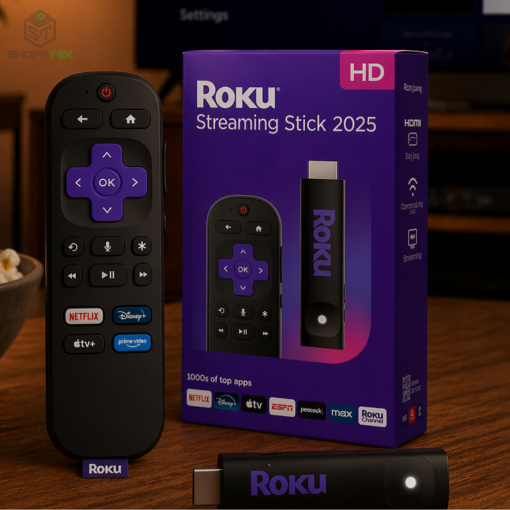 Roku Streaming Stick Full HD HDMI Transforma TV em