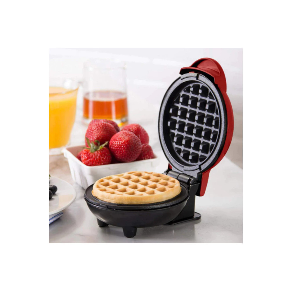 Mini Máquina de Waffles Elétrica Casa Cozinha Fa