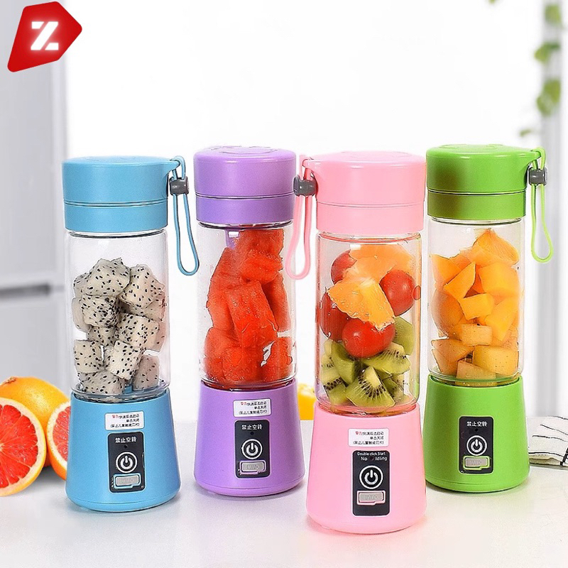 Mini Liquidificador Portátil Shake 6 Laminas + Ca