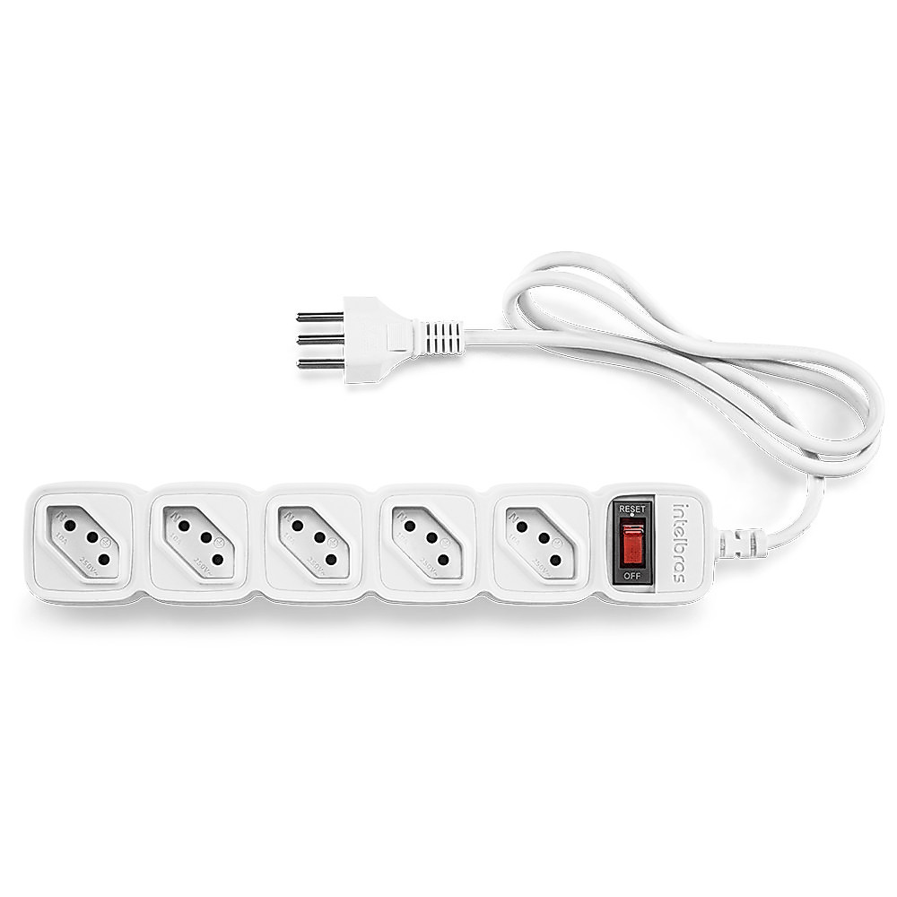 Protetor Eletrônico Intelbras com 5 Tomadas EPE 2