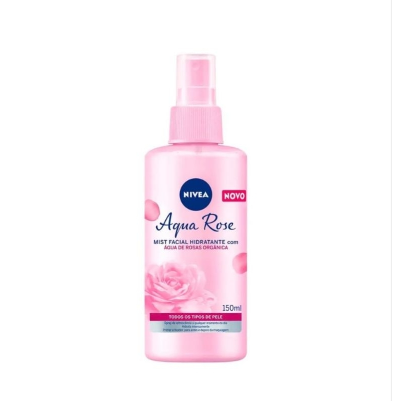 Hidratante Facial Nívea Mist Aqua Rose Spray 150m