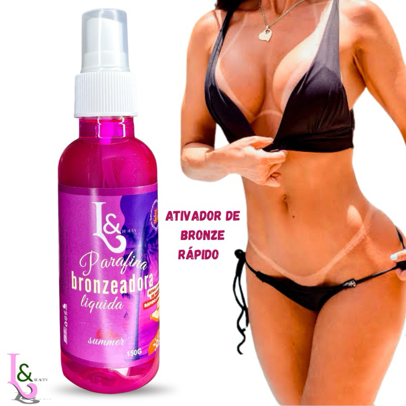 Kit Brozeador 150ml + Parafina Aceleradora LEBeaut