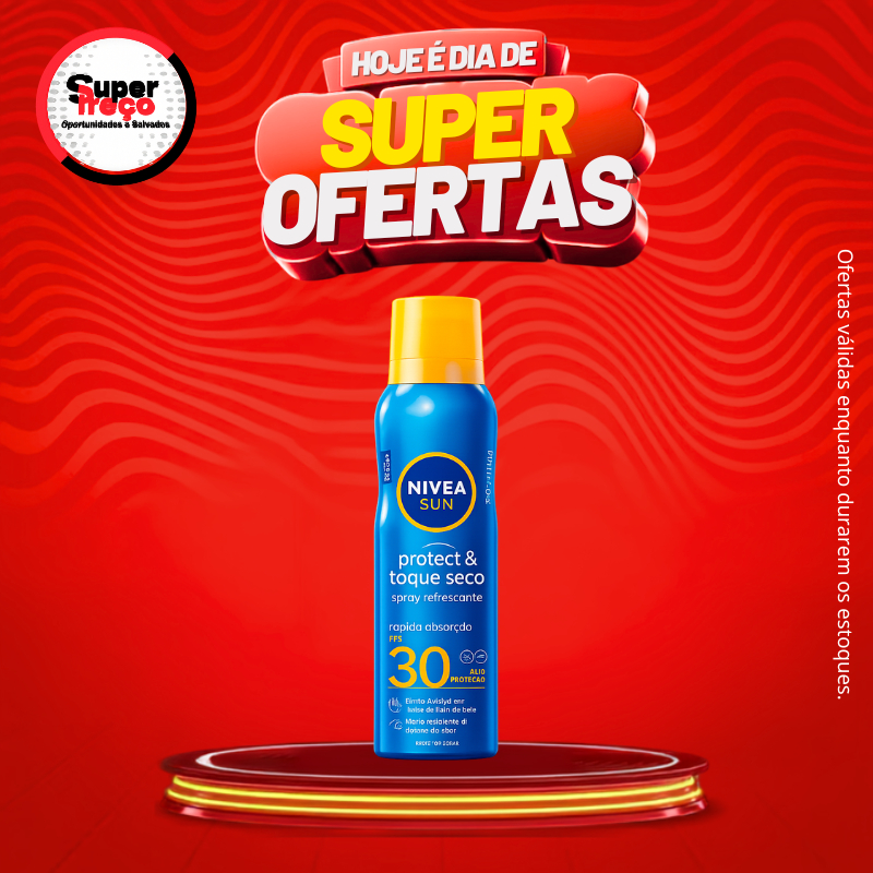 Protetor Solar Spray Protect E Toque Seco FPS 30 2