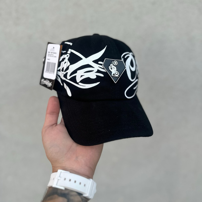 Boné Osascorte Grau Corte 244 Aba Curva para Moto