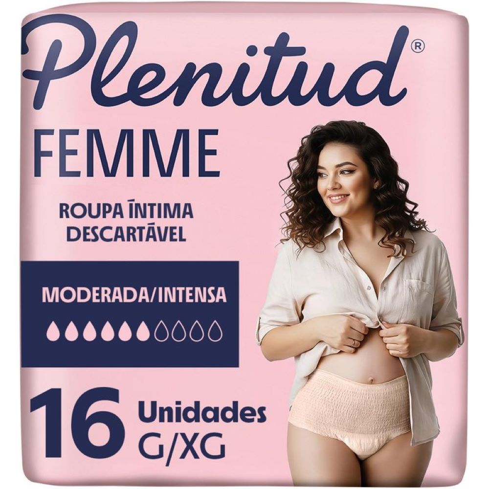 Roupa Íntima Descartável Plenitud Femme Ideal pa