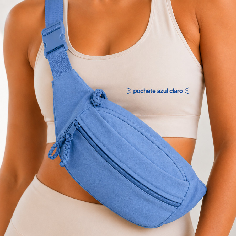 Bolsa Trendy Transversal Pochete Esportiva Moderna