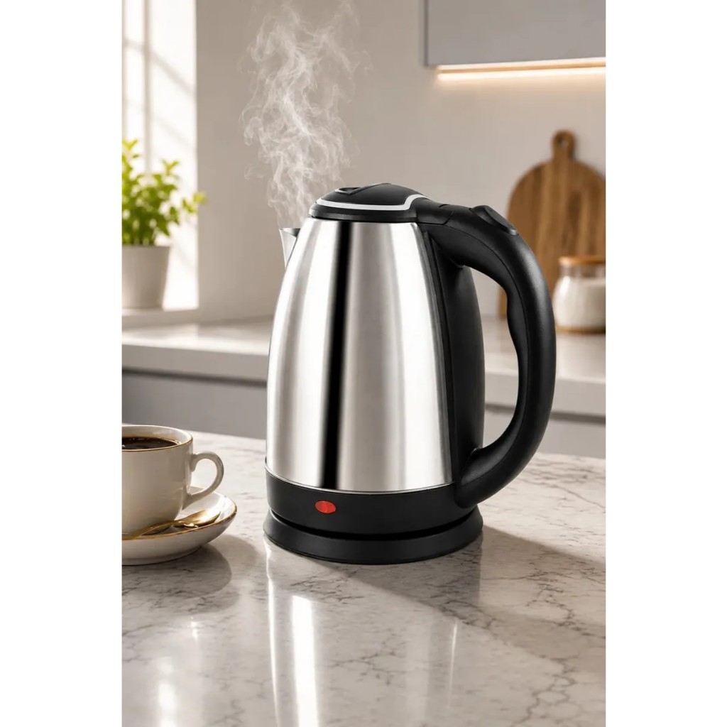 Chaleira Elétrica Inox Desligamento Automático 1
