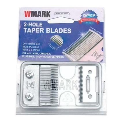 Lamina Wmark Taper Profissional Prata Dourada Aco 