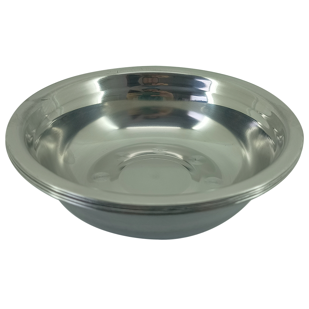 Kit 4 Tigela de Aço Inox 17cm Multiuso Profission