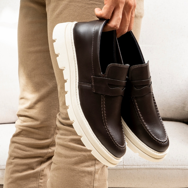 Sapato Social Masculino Forms Plataforma Oxford