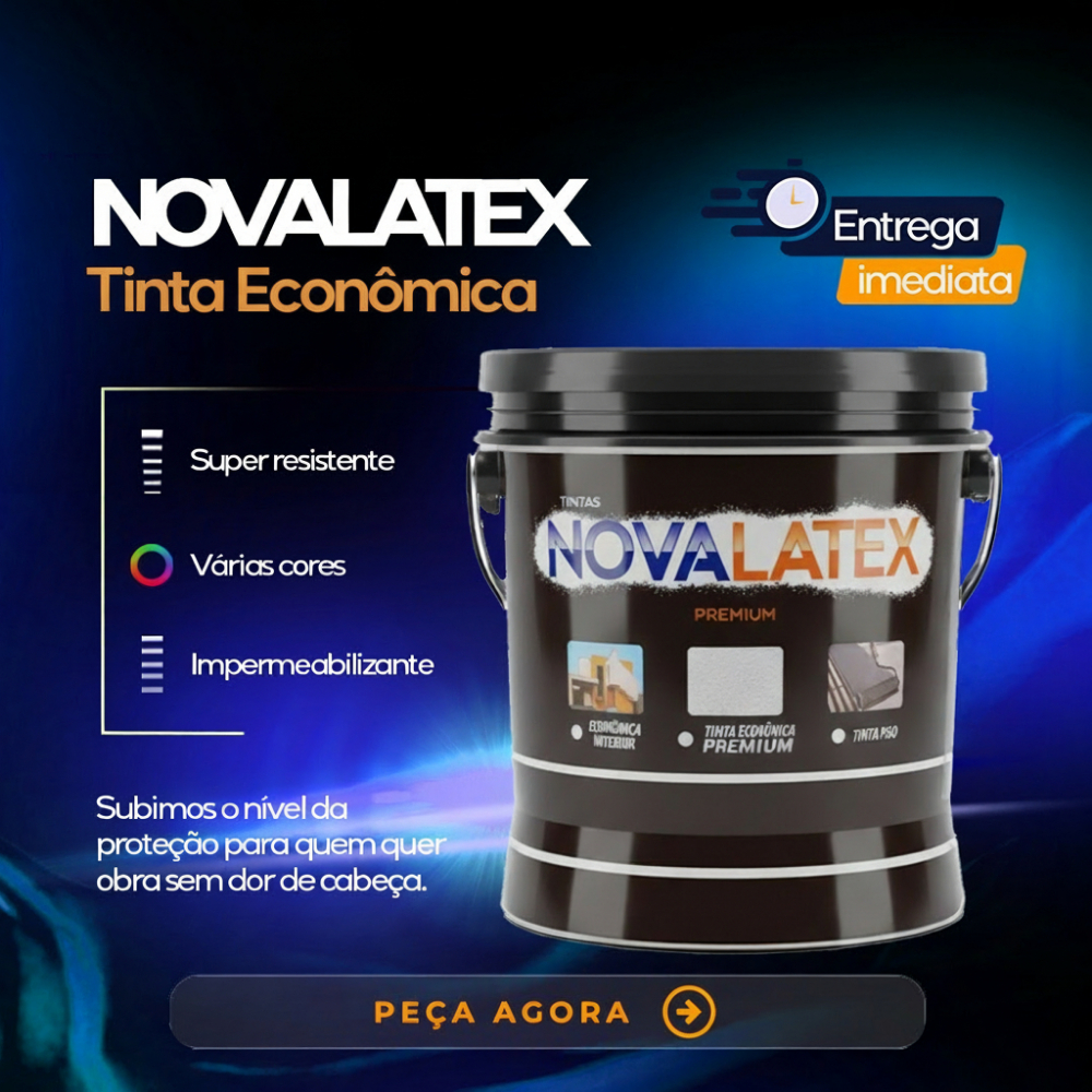 Tinta Acrílica Sem Cheiro 18Kg / 5Kg Antimofo Nov