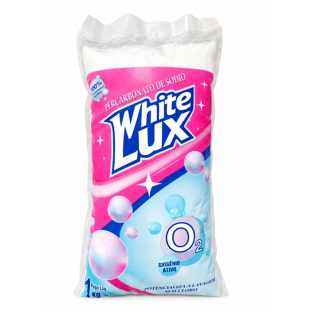 Percabonato Alvejante Whitelux 500g 1kg 2kg 3kg  T
