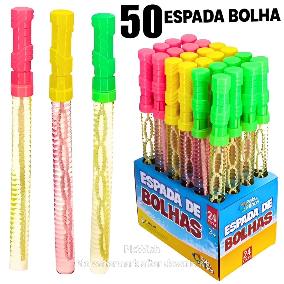 Kit 10/20/30/40/50 Bolha Bolinha De Sabão Formato