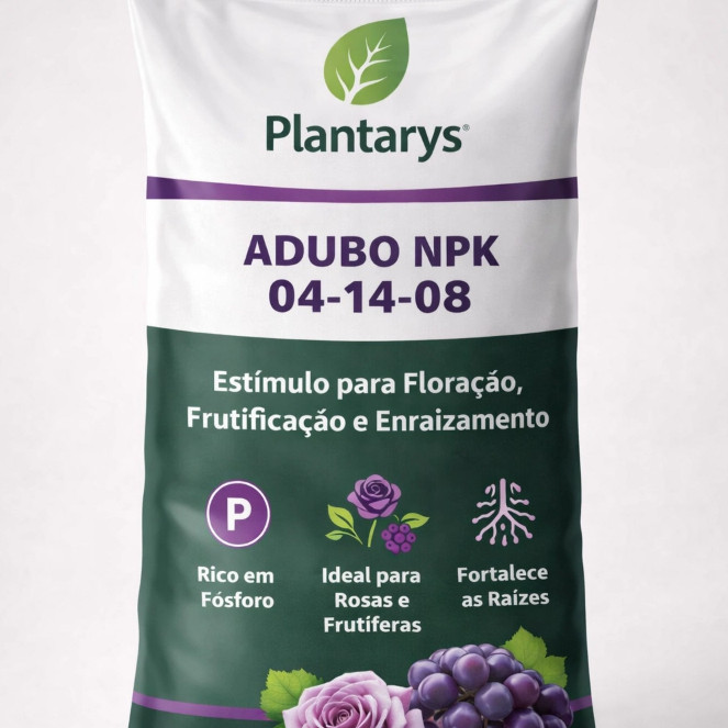 Adubo NPK 04-14-08 | Floração Intensa para Orqu�