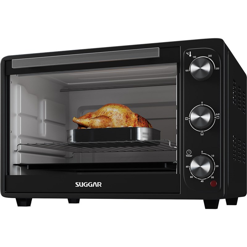 Forno Elétrico Suggar 50 Litros Preto Grill Timer