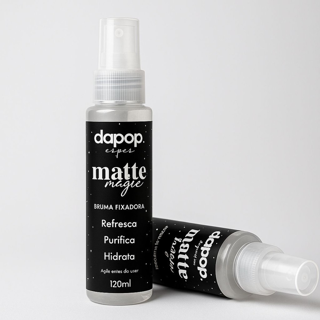 Bruma Fixadora de Maquiagem Dapop Matte Magic 120m