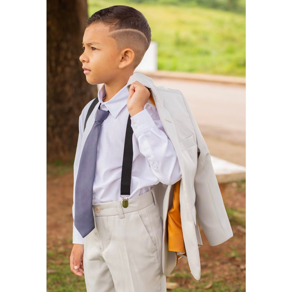 terno bege infantil – oxford promoção