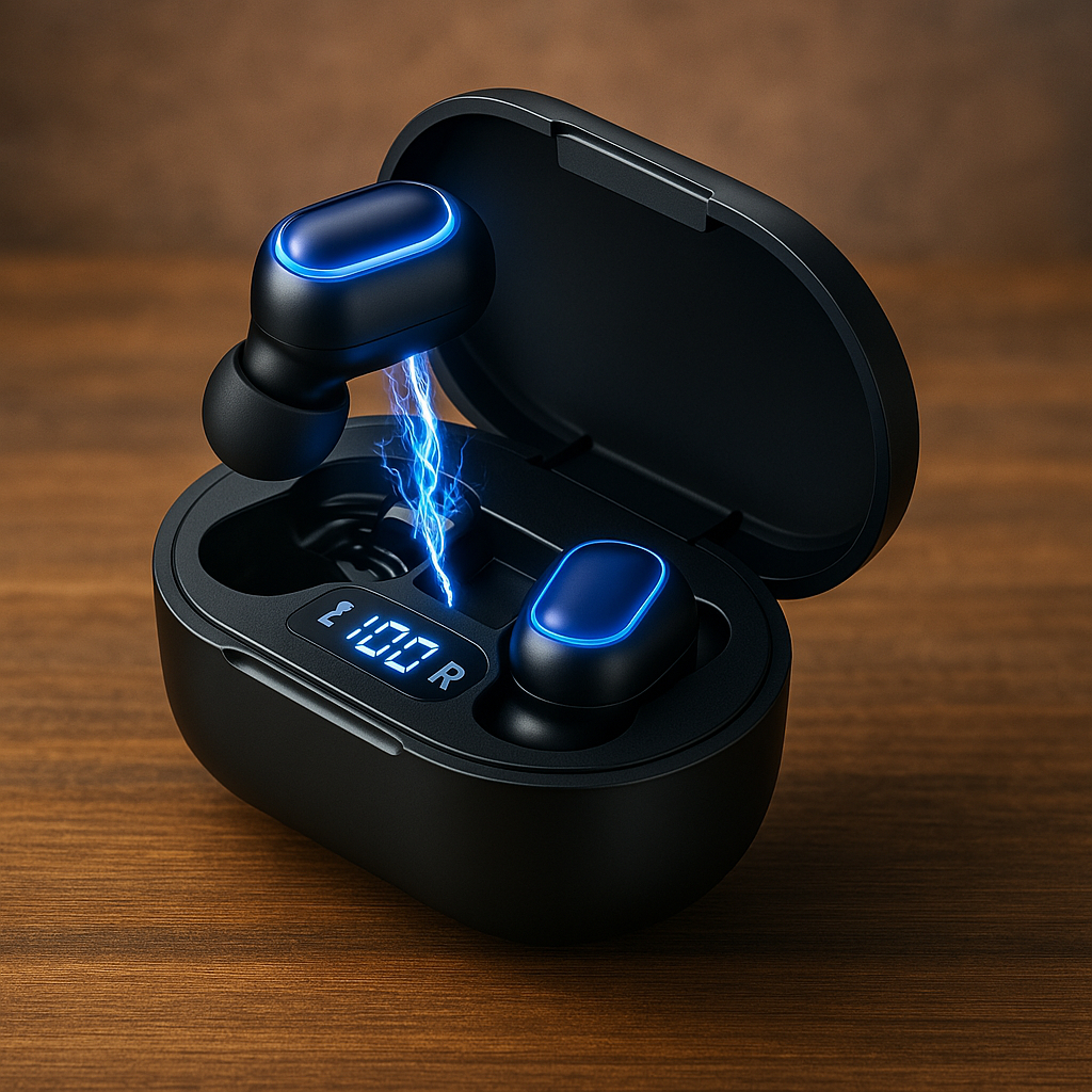 Fone de ouvido Bluetooth Sem Fio Tws Pro Premium E