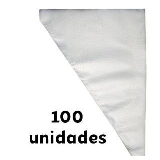 Saco De Confeitar Medio 100 Unidades Confeitaria B