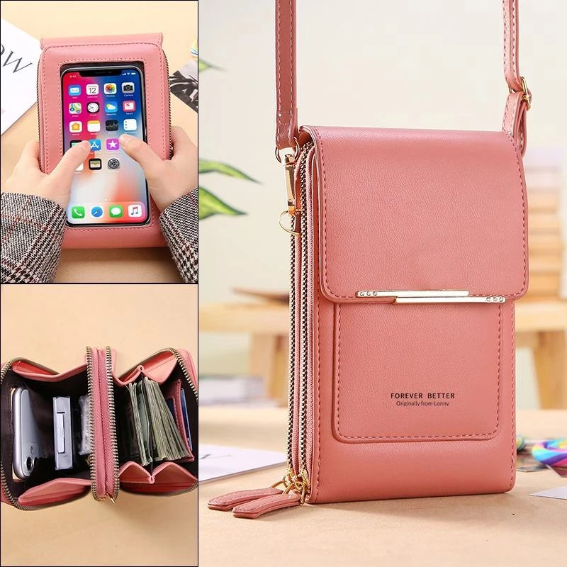 Crazy Bag Bolsa Feminina Transversal Touch Screen