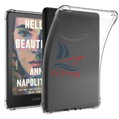Capa Transparente em Silicone TPU para Kindle Pape