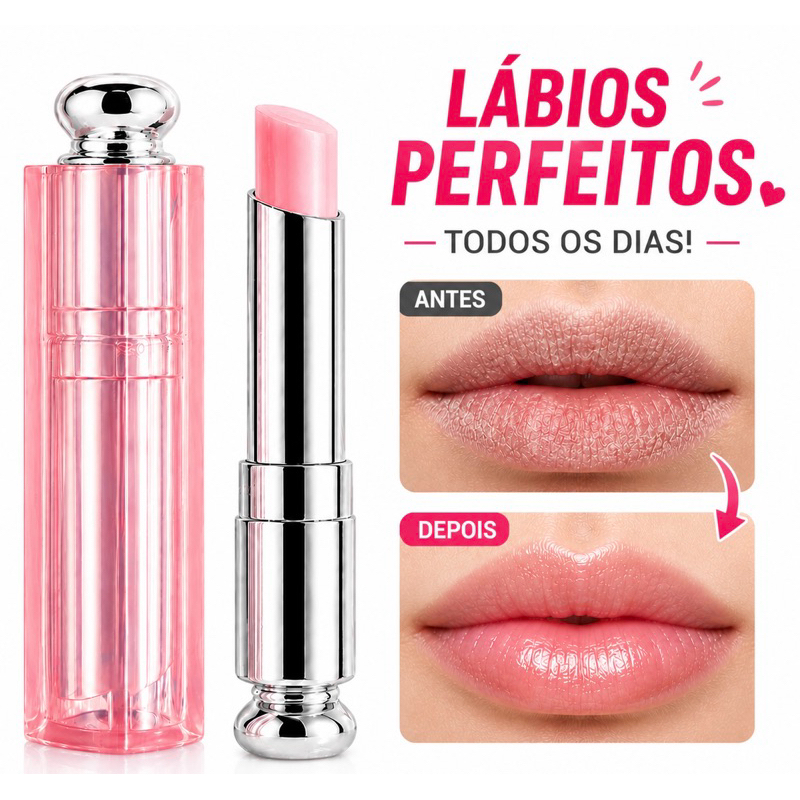 Lip Balm Hidratante com Efeito Glow  LUXO – 