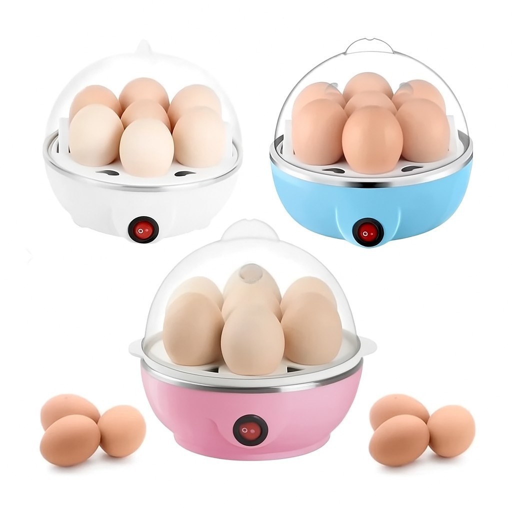 Maquina Eletrica Cozedor De Ovos No Vapor Egg Cook