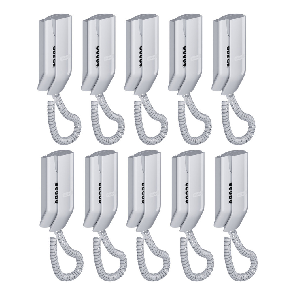 Kit 10 Interfone Para Apartamento Condominio Tdmi
