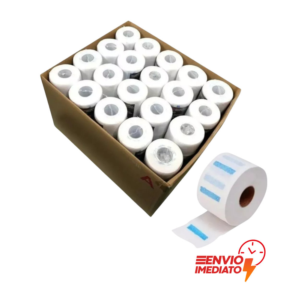 1000 Golas Higiênicas | Protetor de Pescoço Neck