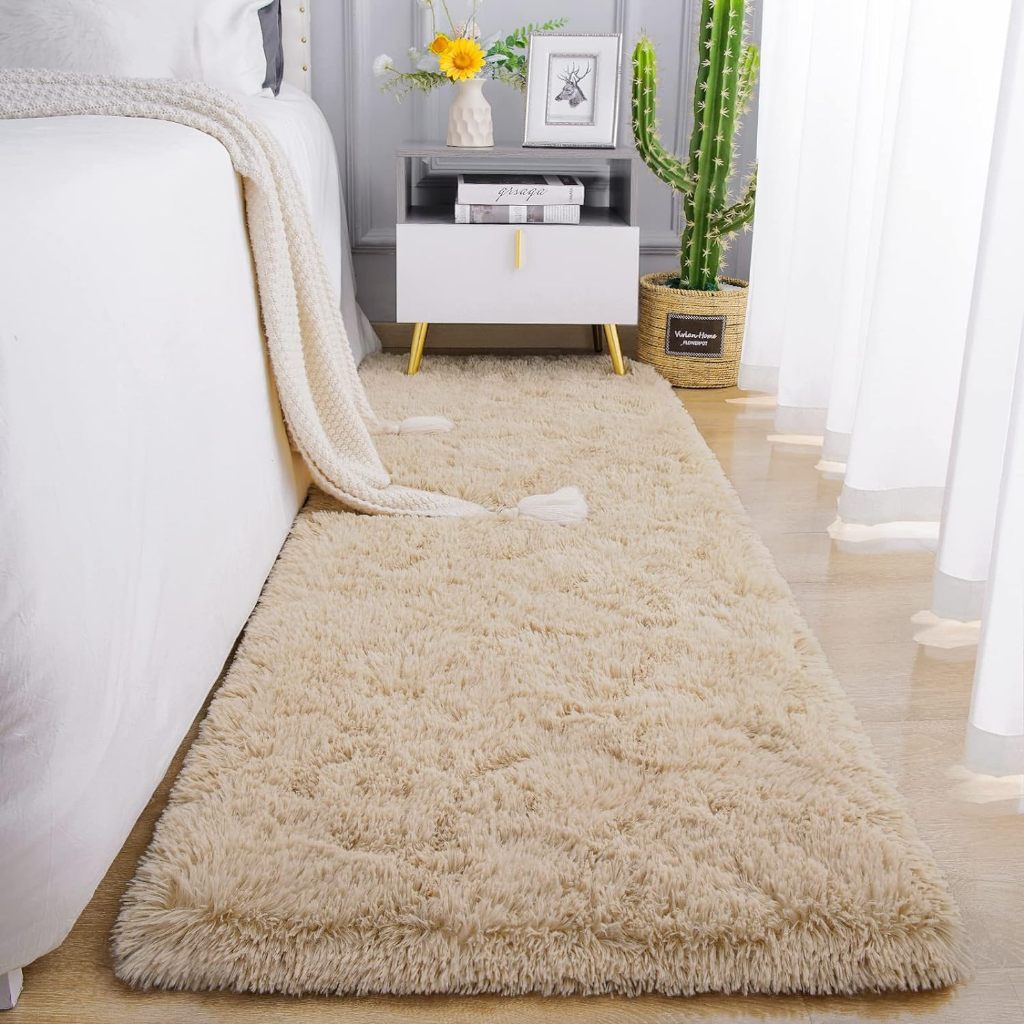 Tapete 2m x 60cm Passadeira Felpuda Varias Cores