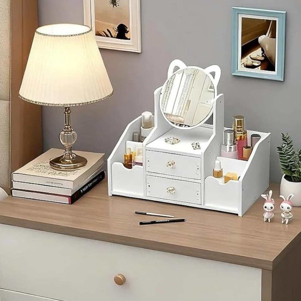 Porta Maquiagem Organizador de Cosméticos com Esp
