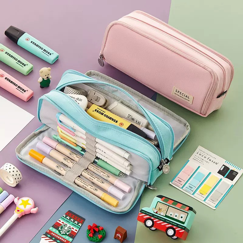 Estojo De Lápis Para Escola De Grande Capacidade 