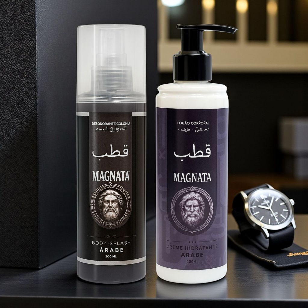 Kit Homem Magnata – Body Splash + Creme Hidr