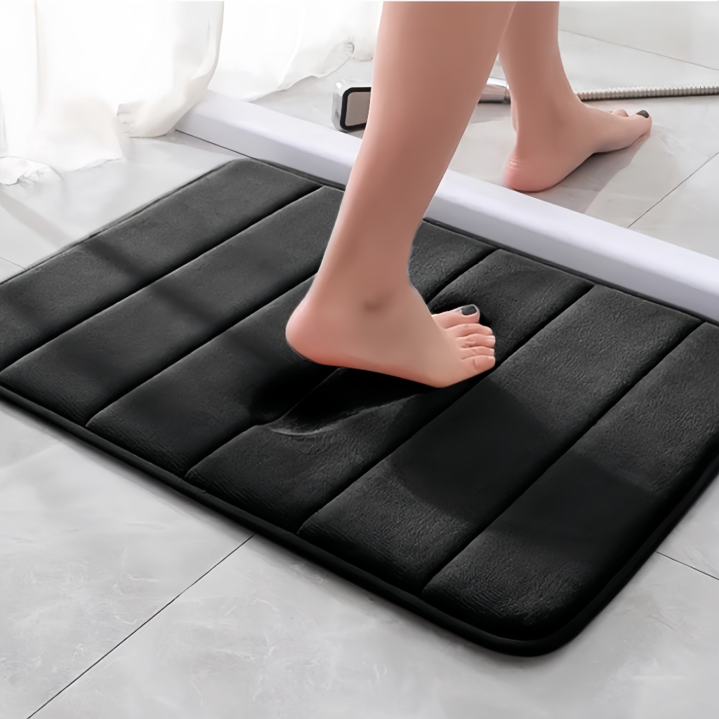 Tapete De Banho Antiderrapante Absorvente De Água