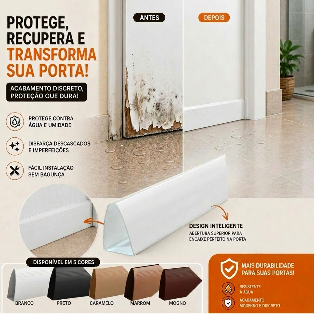 Protetor Saia de Porta Smart (em 5 cores)