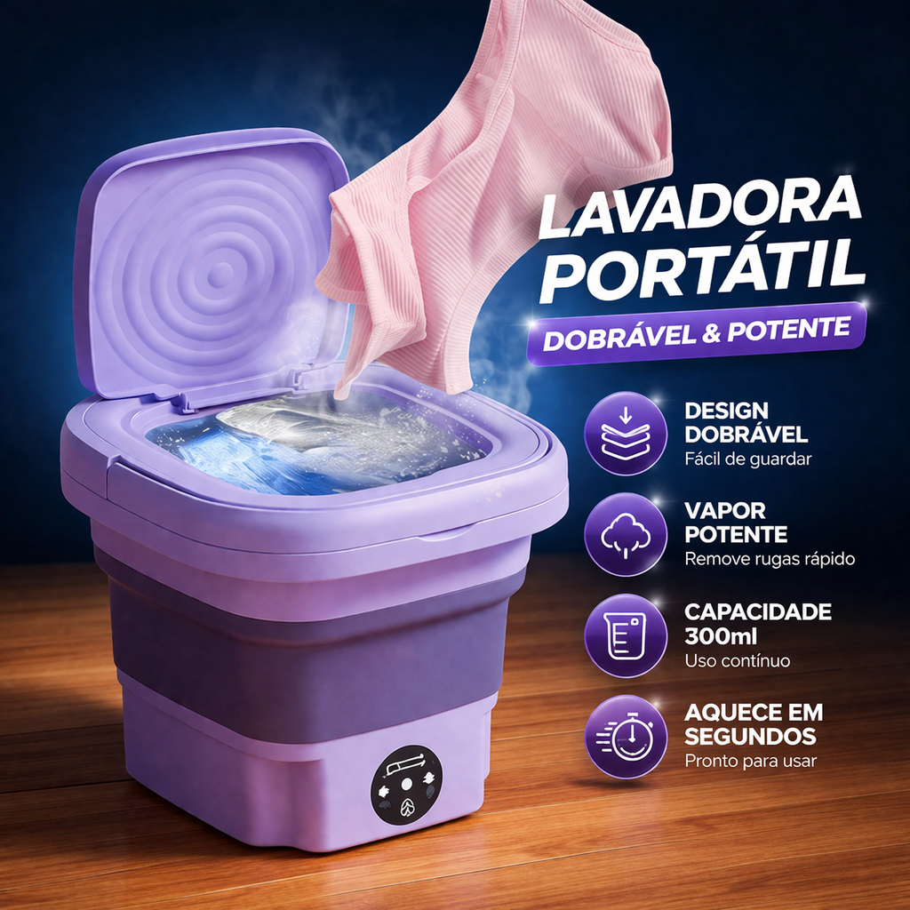 Mini Máquina de Lavar Roupas 11 llitro 110V/220V 
