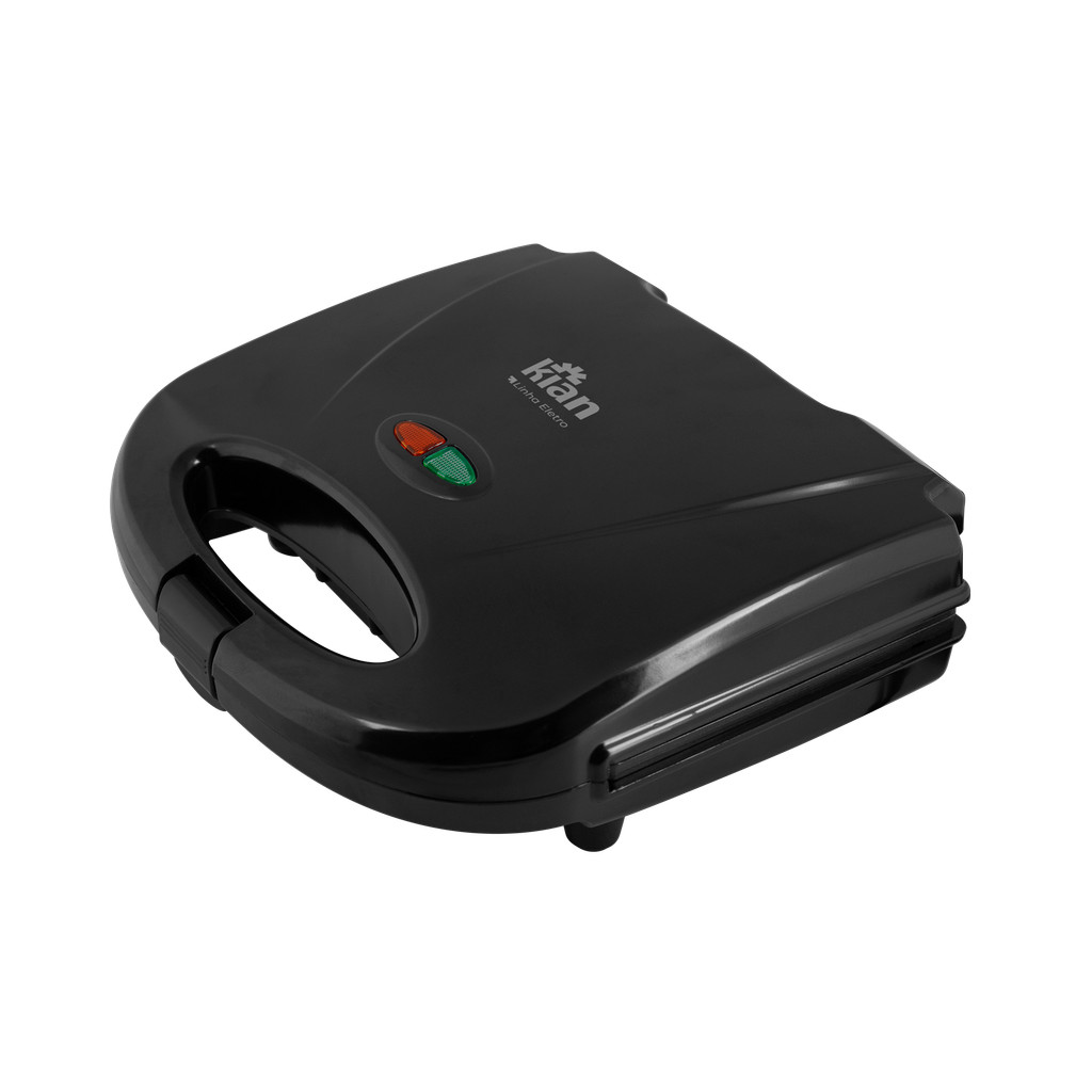 Sanduicheira Grill Antiaderente Black kian 127V e 