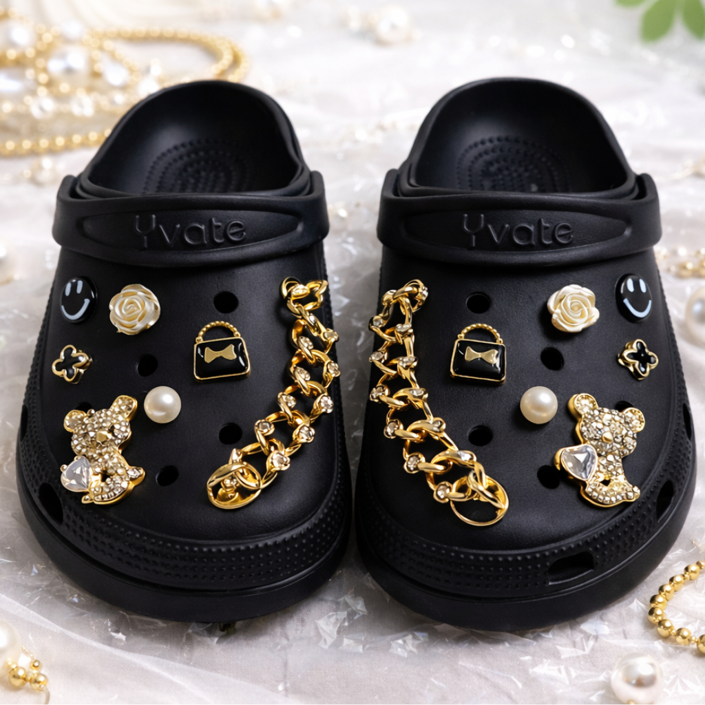 Chinelo Feminino  Babuche  Adulto Com Pins  100% E