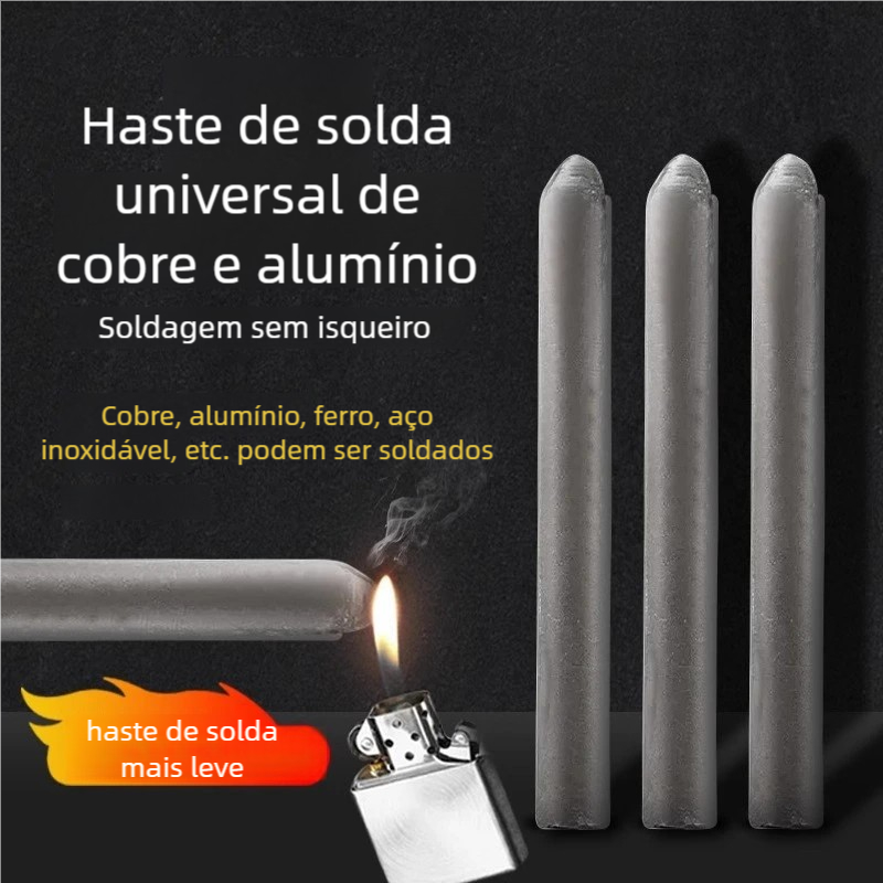 Haste Solda Metal Baixa Temperatura (3/6/9 Pcs) &#