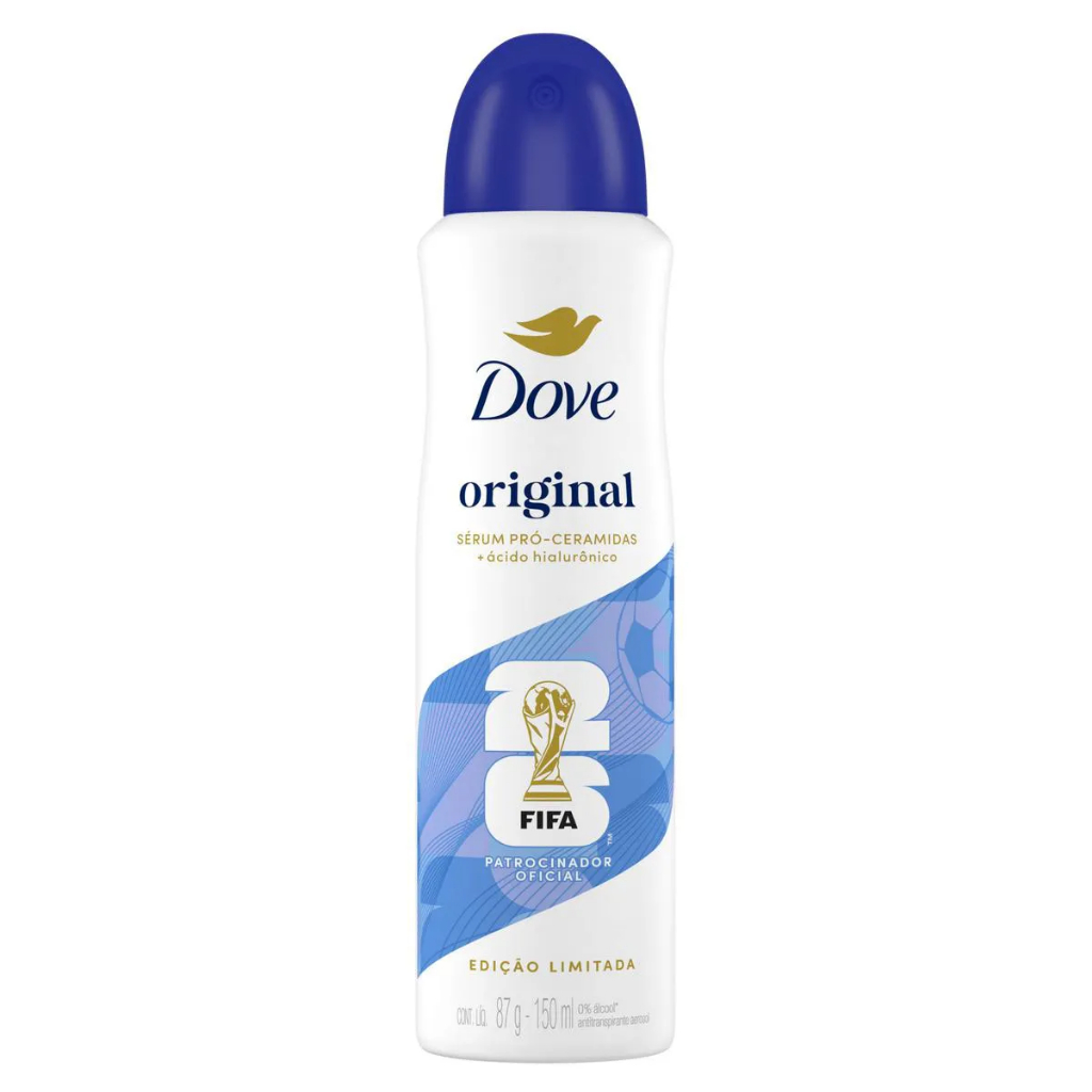 Desodorante Aerossol Dove Original Tradicional 150