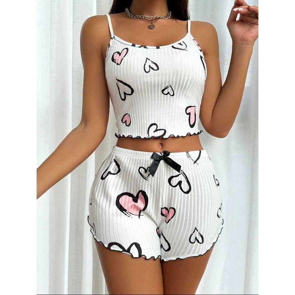 Pijama Baby Doll Sexy Short Doll Feminino  Luxo Bl