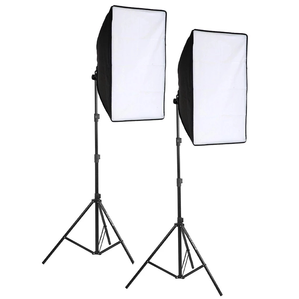 Softbox  Luz contínua 50x70cm Soquete e27 –