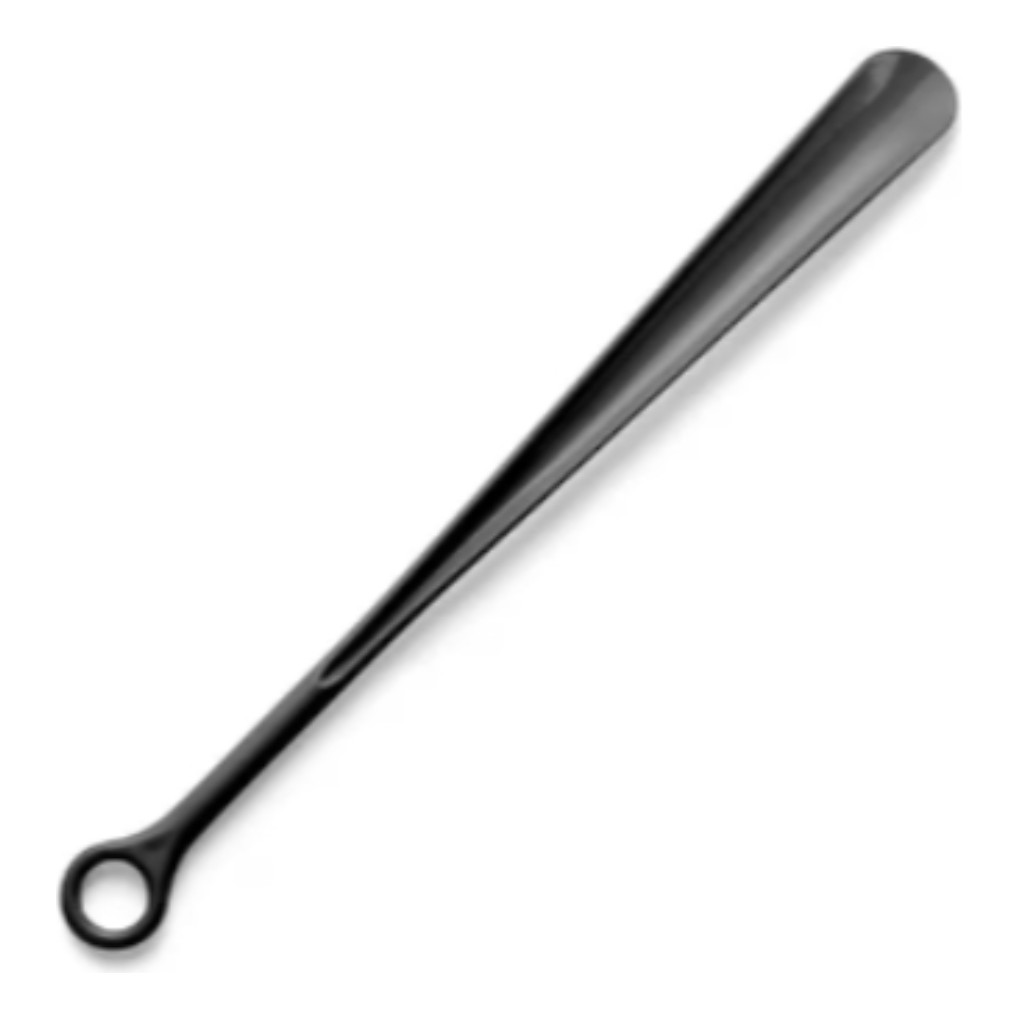 Calçadeira Calçador Tenis Plástico Preto Sapato