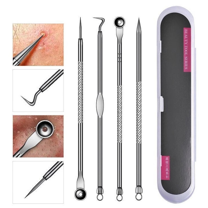 Kit Acne Espinha Removedor De Cravos Profissional 
